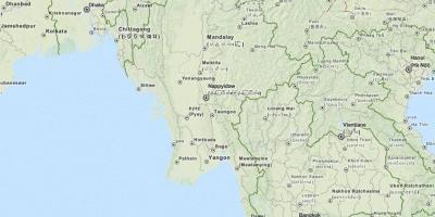 GPS карта М'янма