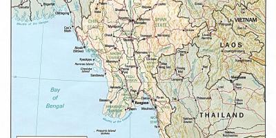 Афлайн карта М'янма 